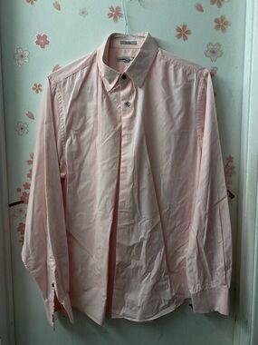 Express Men's Pale Pink Dress Shirt